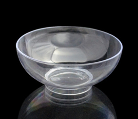 Plastic jelly bowl