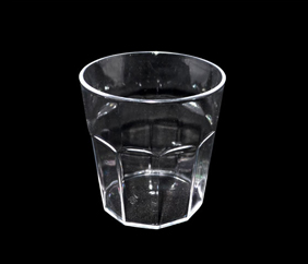 Plastic whiskeyglass